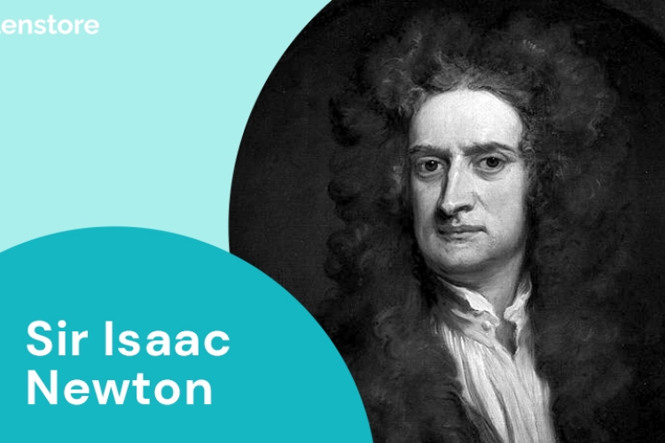 Notable figures in eye care Isaac Newton Lenstore.co.uk